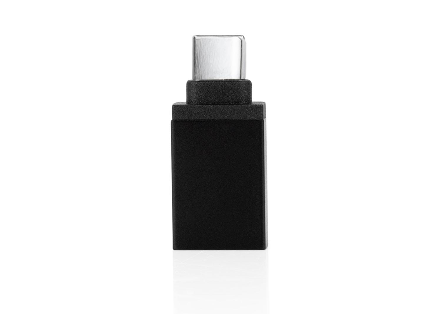 Adaptador usb-tipo-c bee Negro front