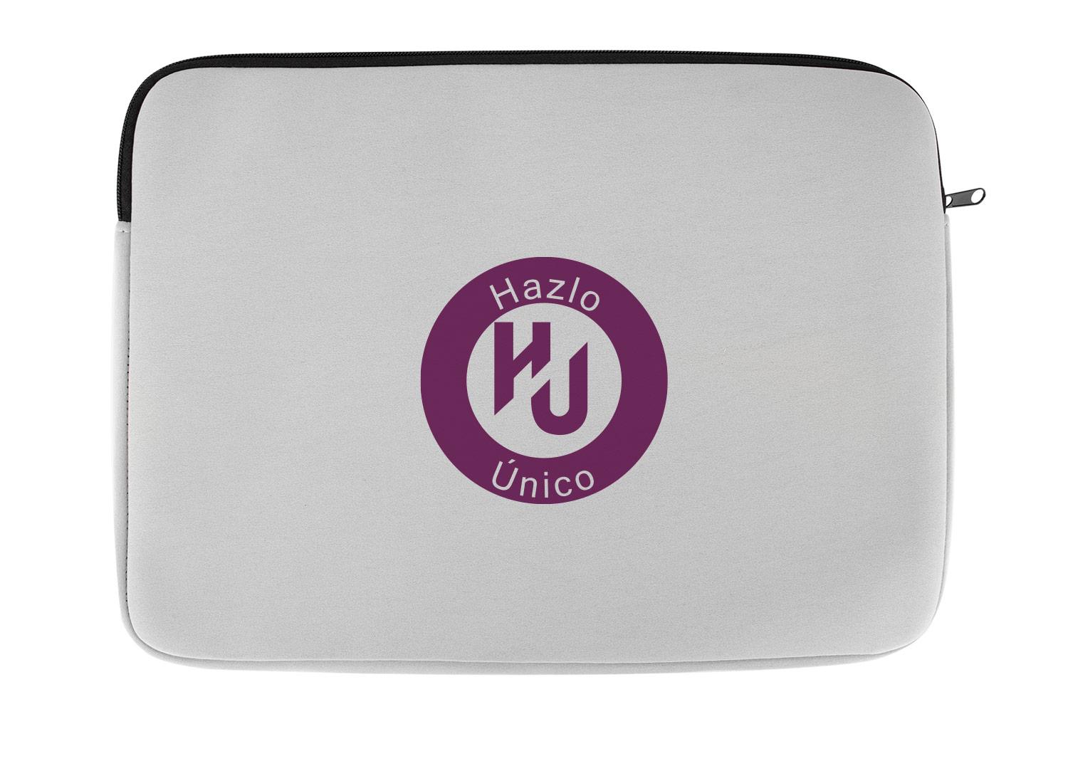 Funda para portatil plush Gris Claro miniatura 4