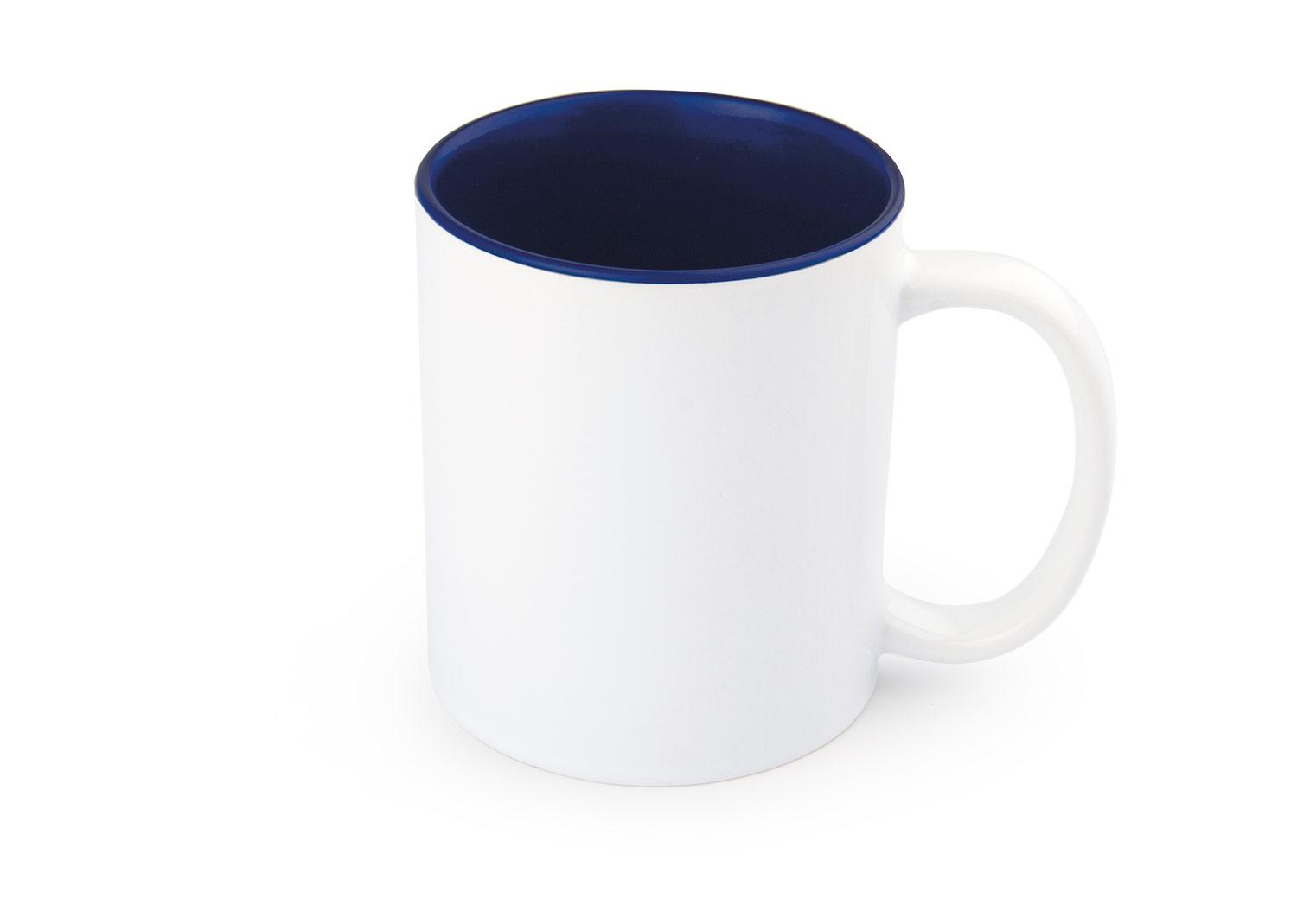 Mug sublime 11oz Blanco / Azul miniatura 3