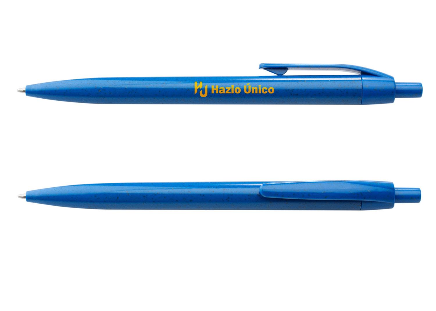 Boligrafo accra Azul front