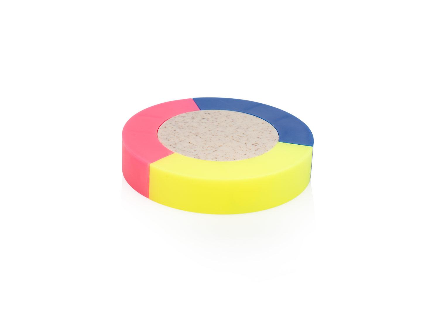 Resaltador round trigo Natural front