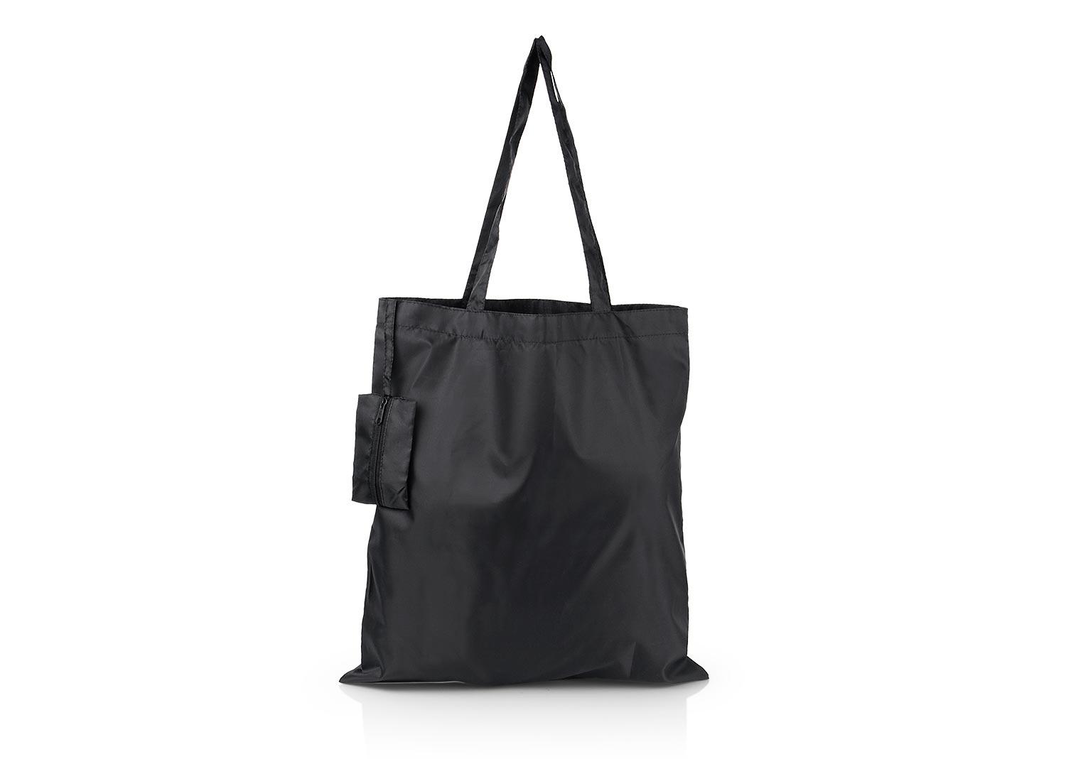 Bolsa plegable galileo Negro front