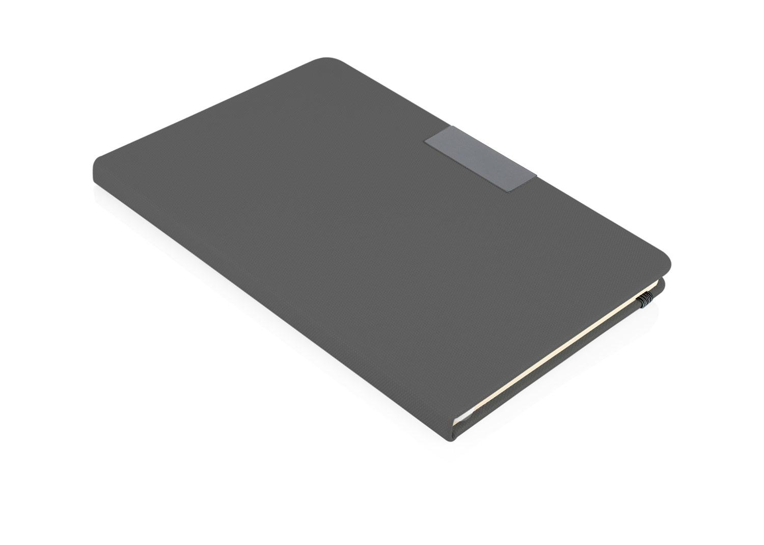 Libreta carlsen Gris Oscuro front