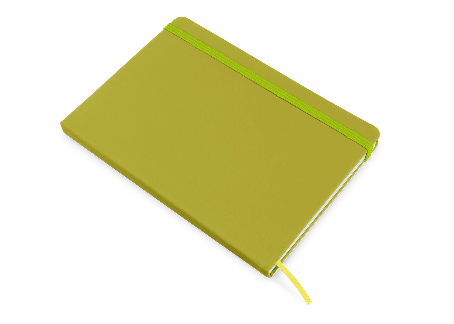 Libreta ejecutiva Verde Limón front