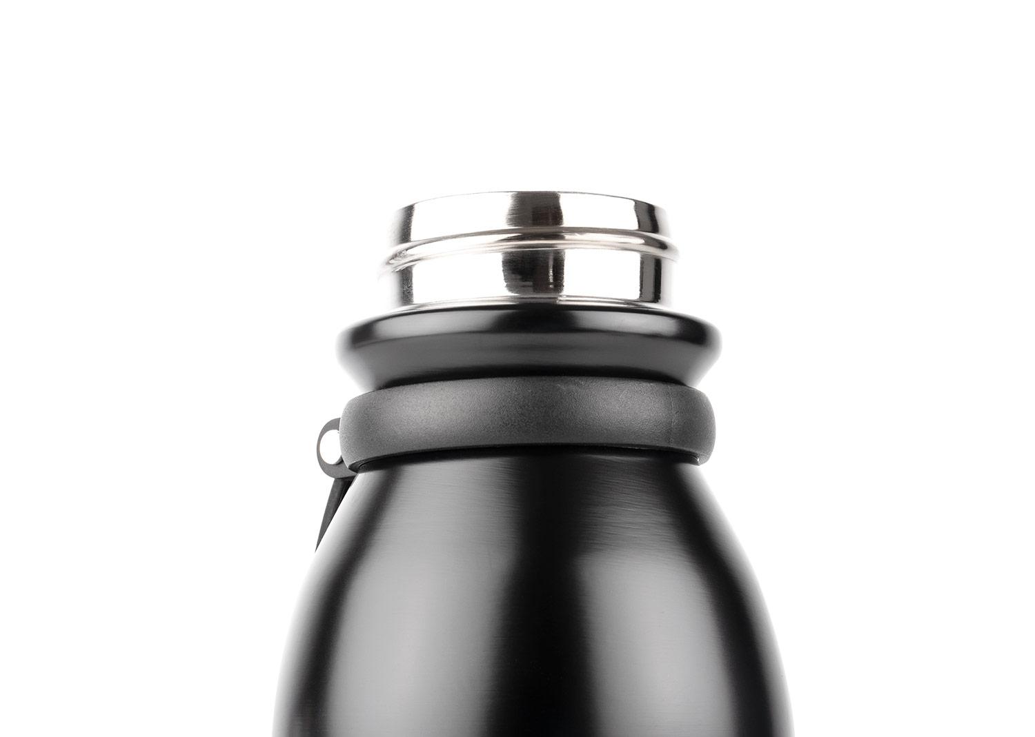 Botella en acero celtic 650 ml / 22 oz Negro miniatura 2