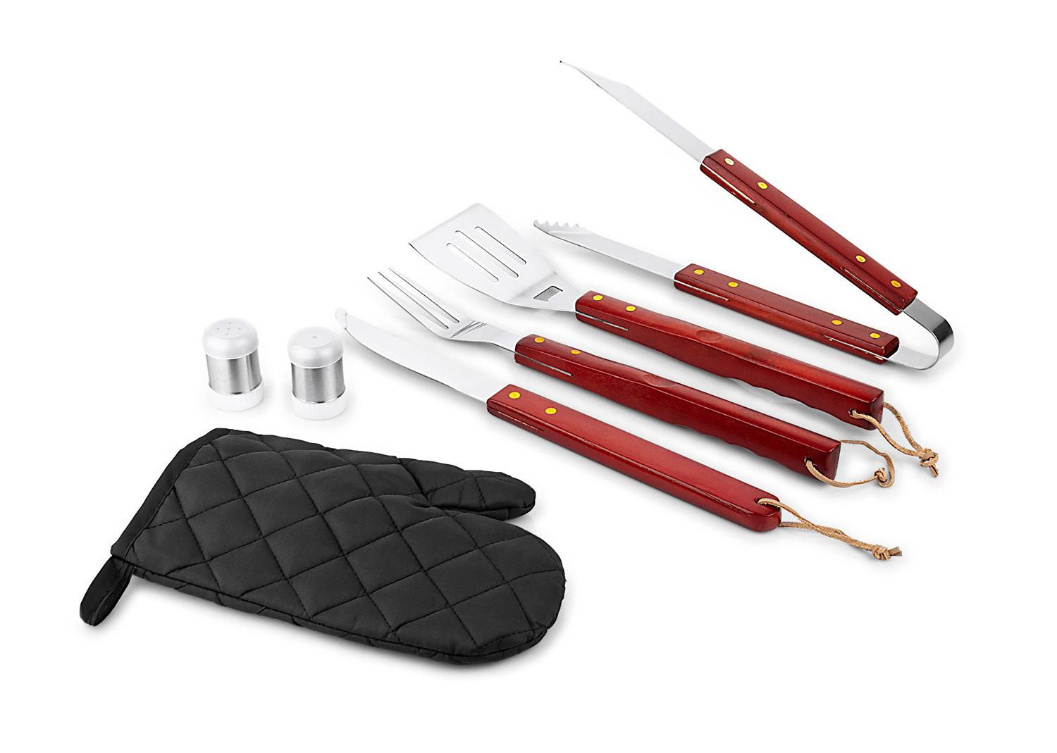 Delantal bbq Negro miniatura 3