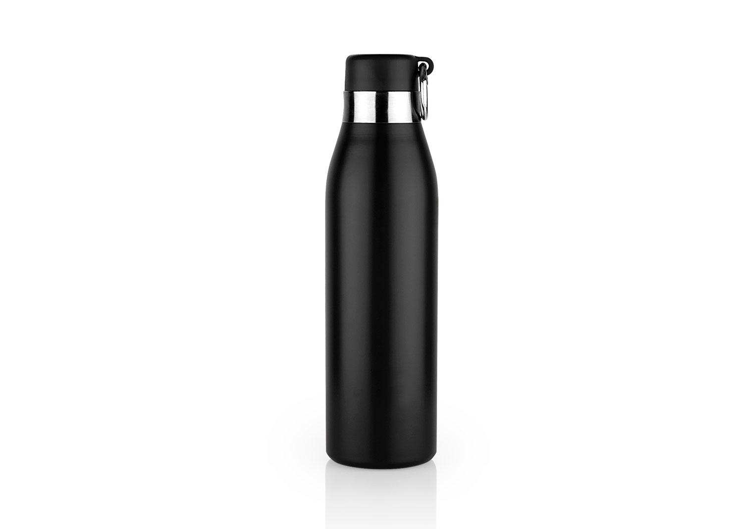 Botella valquiria 500 ml / 17 oz Negro front