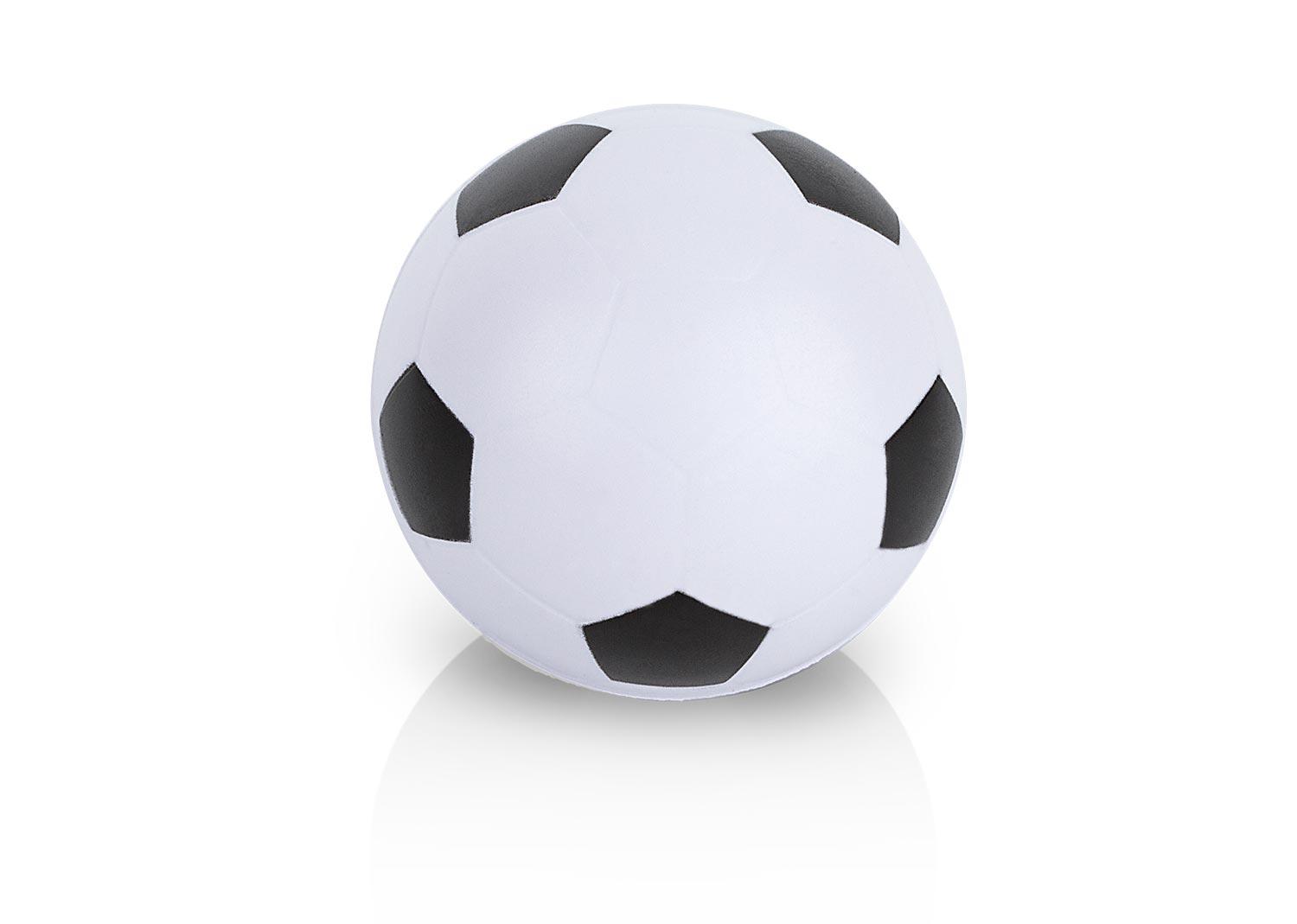 Antiestrés bola fútbol Blanco y Negro miniatura 2