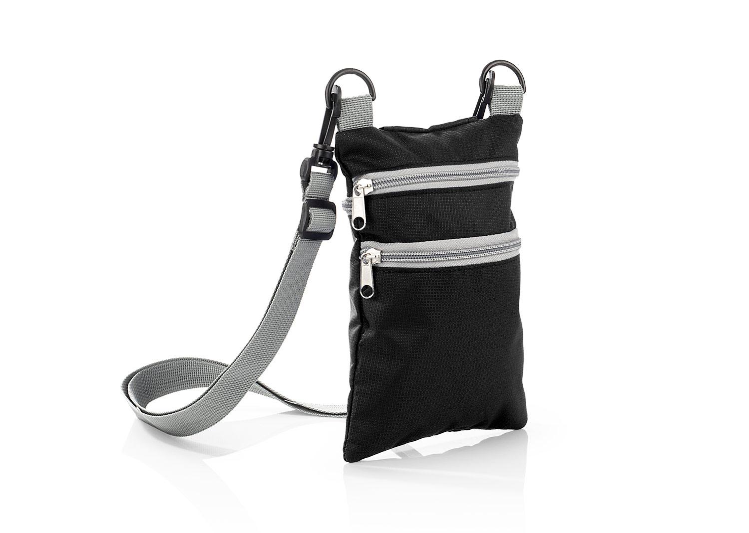Portapasaportes laly Negro front