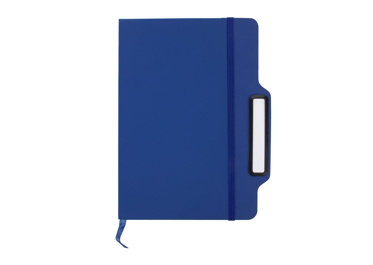 Libreta lamine con bolígrafo Azul Rey front