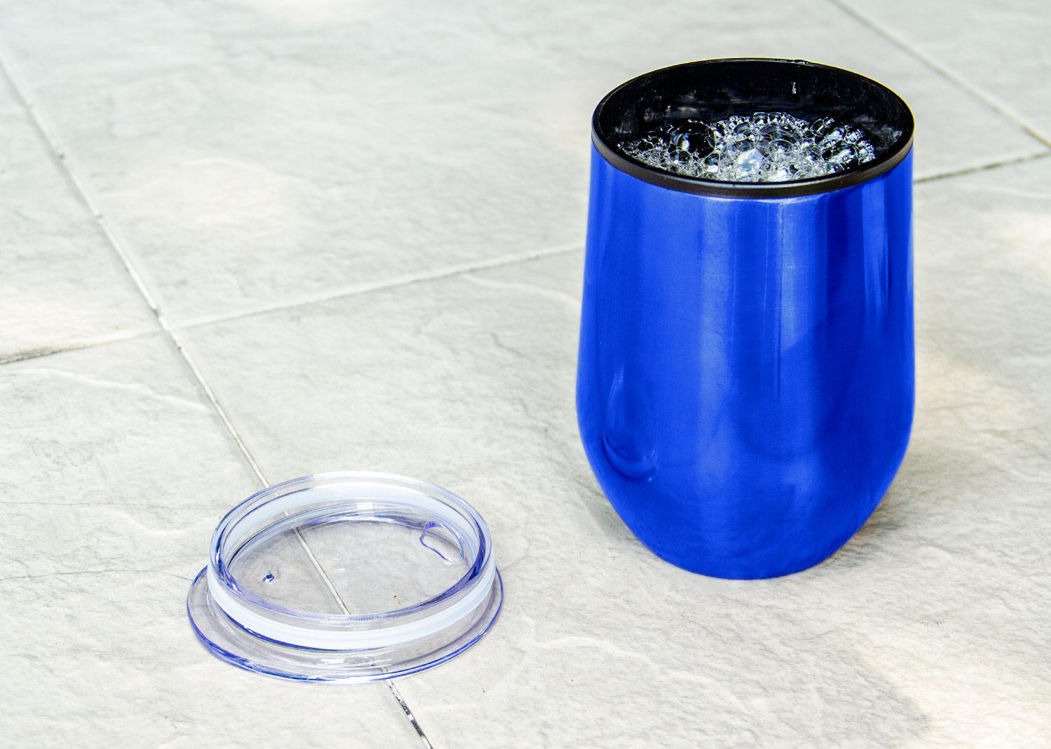 Vaso en acero queen 400 ml / 13 oz Azul Rey miniatura 5