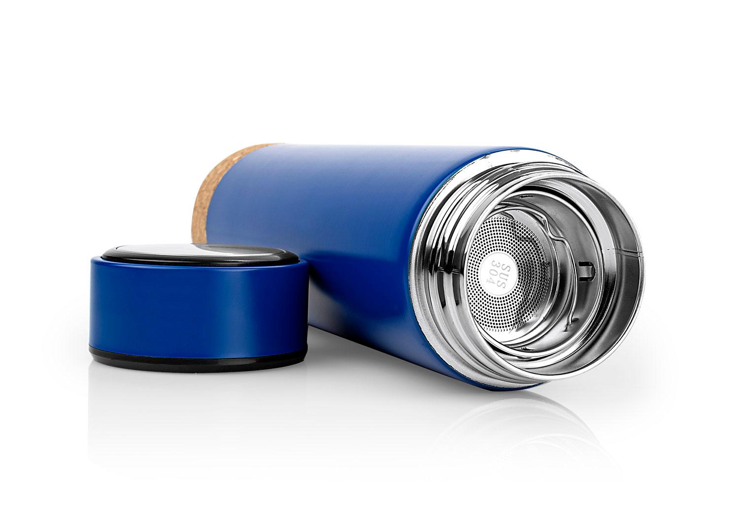 Termo en acero shadow 430 ml / 14 oz Azul Rey miniatura 3