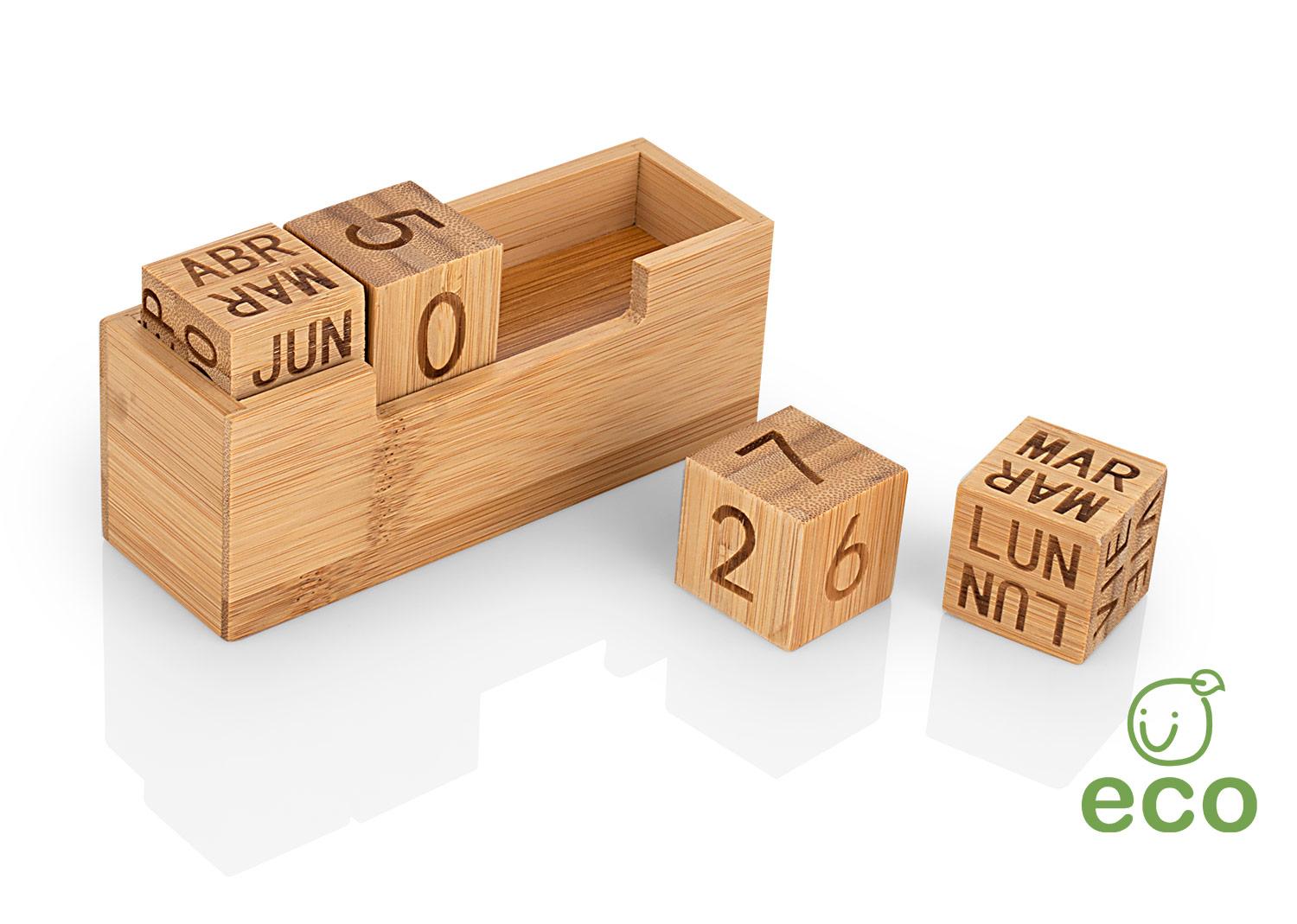 Calendario perpetuo bambú week Bambú miniatura 3