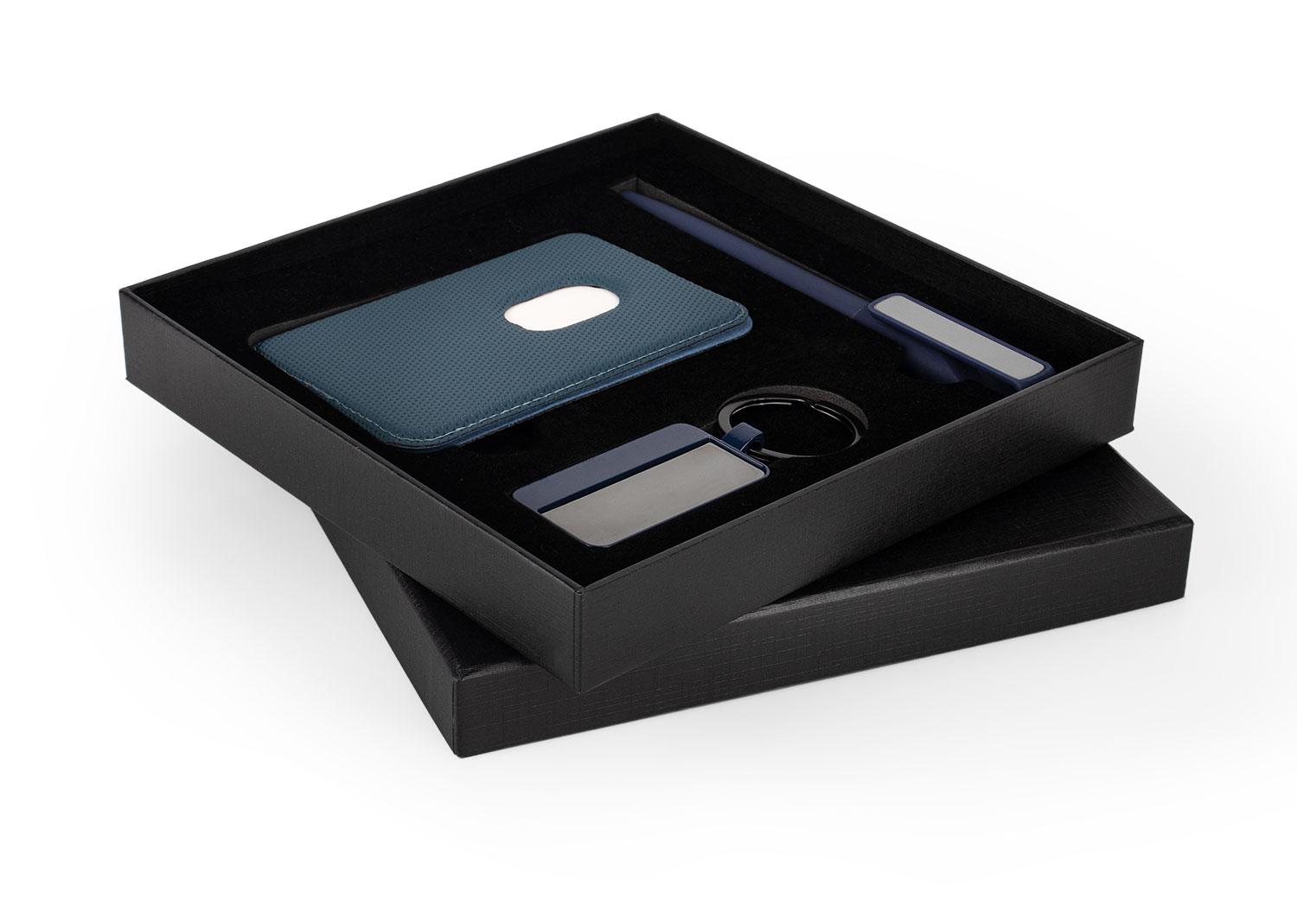 Set ejecutivo lumus Azul Oscuro miniatura 2