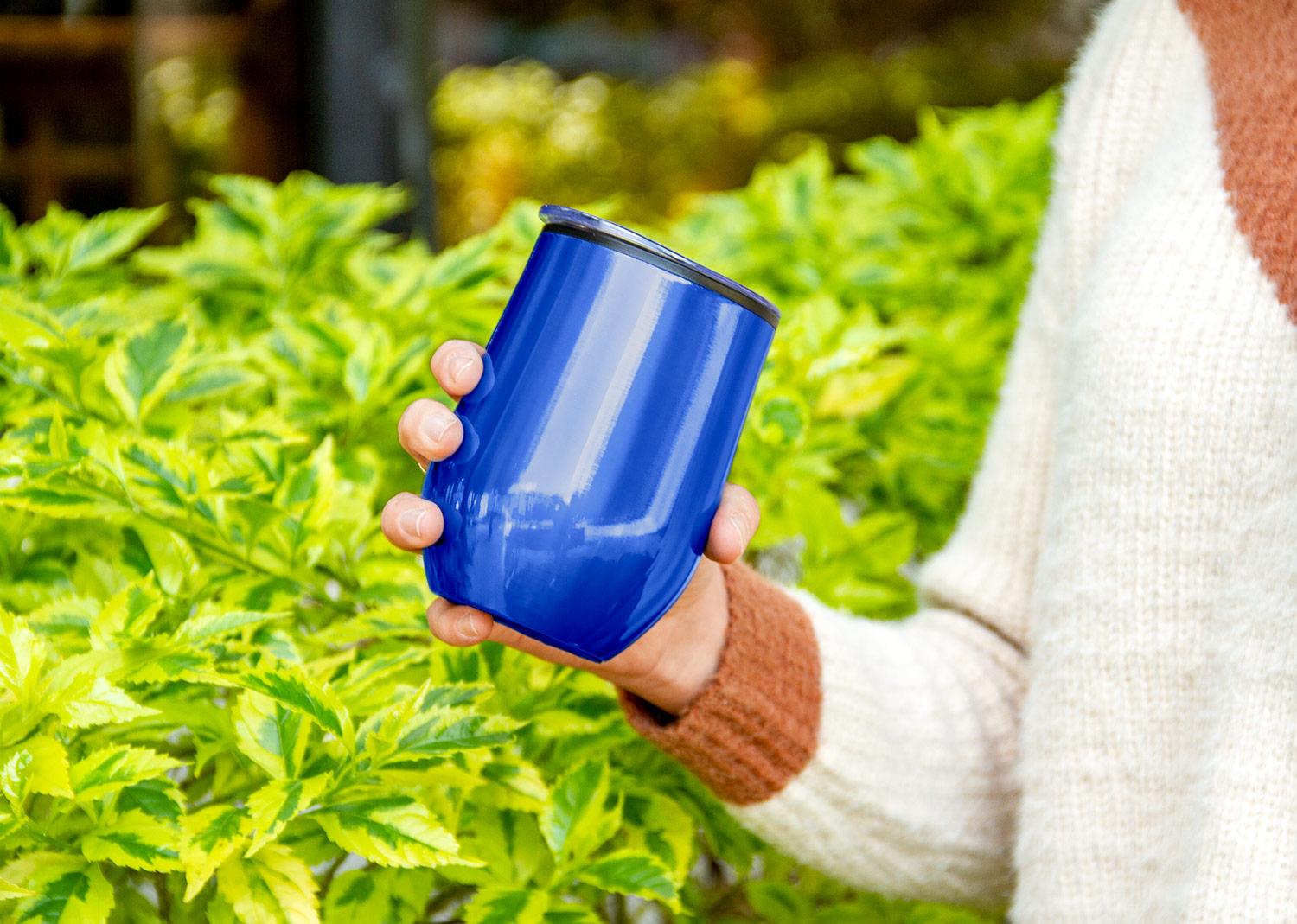 Vaso en acero queen 400 ml / 13 oz Azul Rey miniatura 6