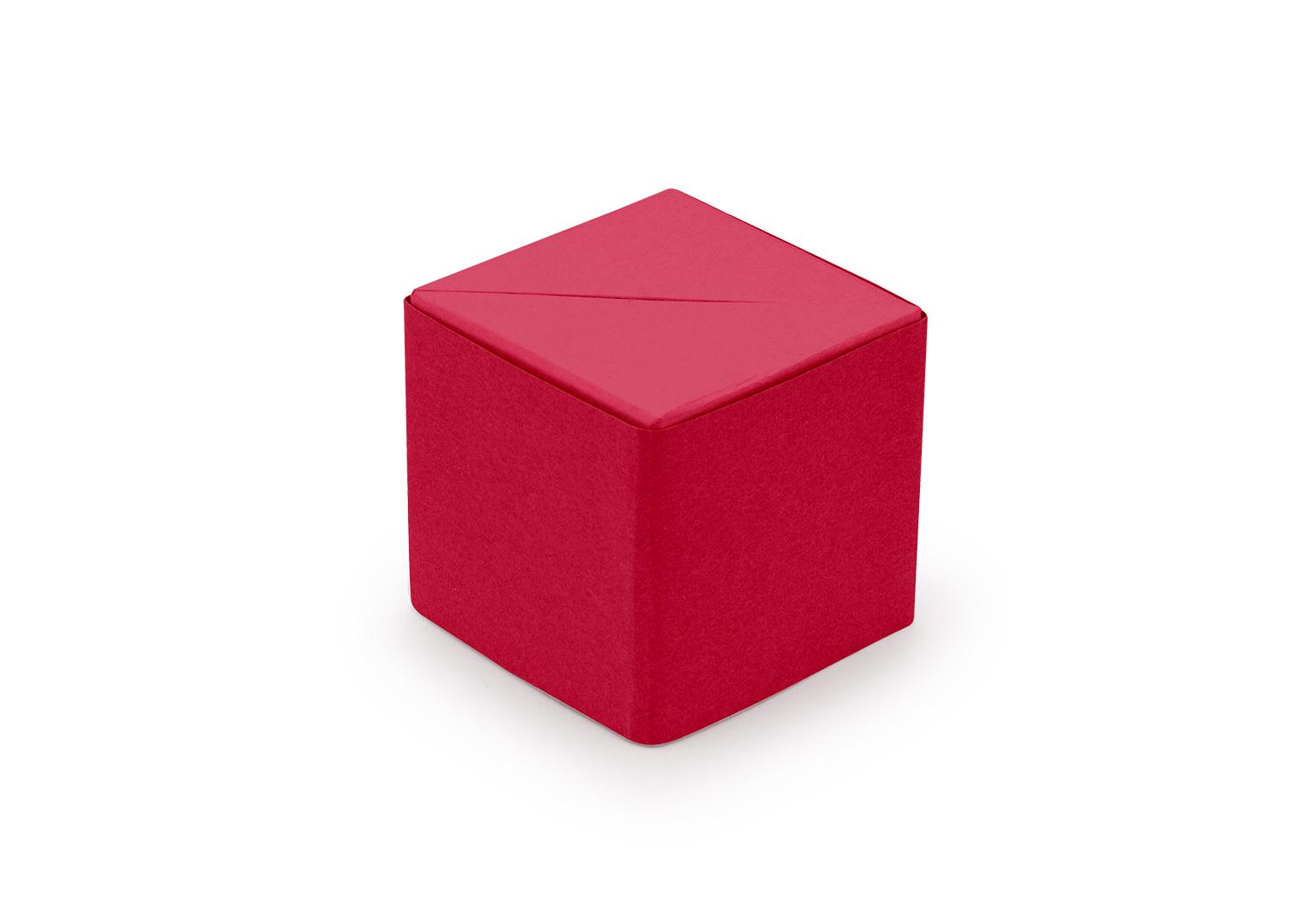 Memo cube Rojo front