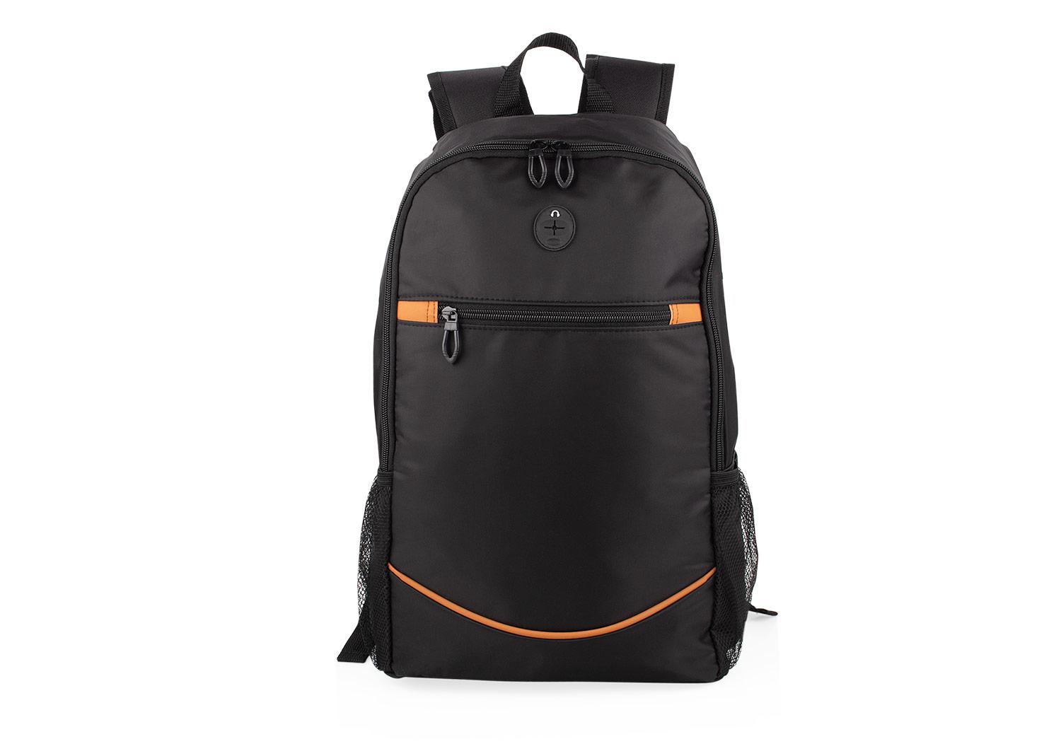 Morral quincy 18 lts. Negro front