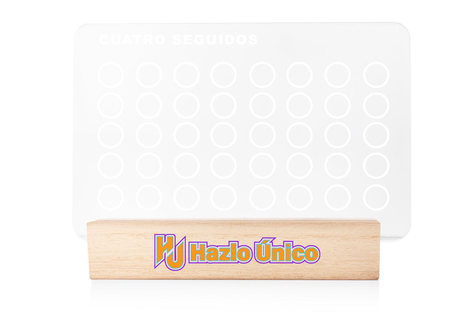 Juego 4 en linea rows Natural miniatura 4