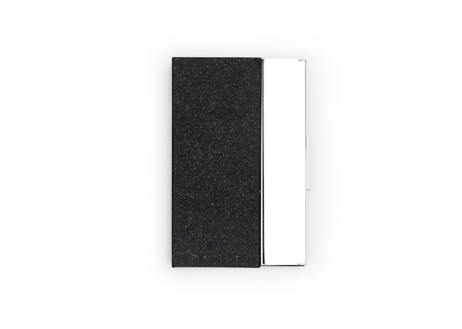 Portatarjetas kronos Negro front