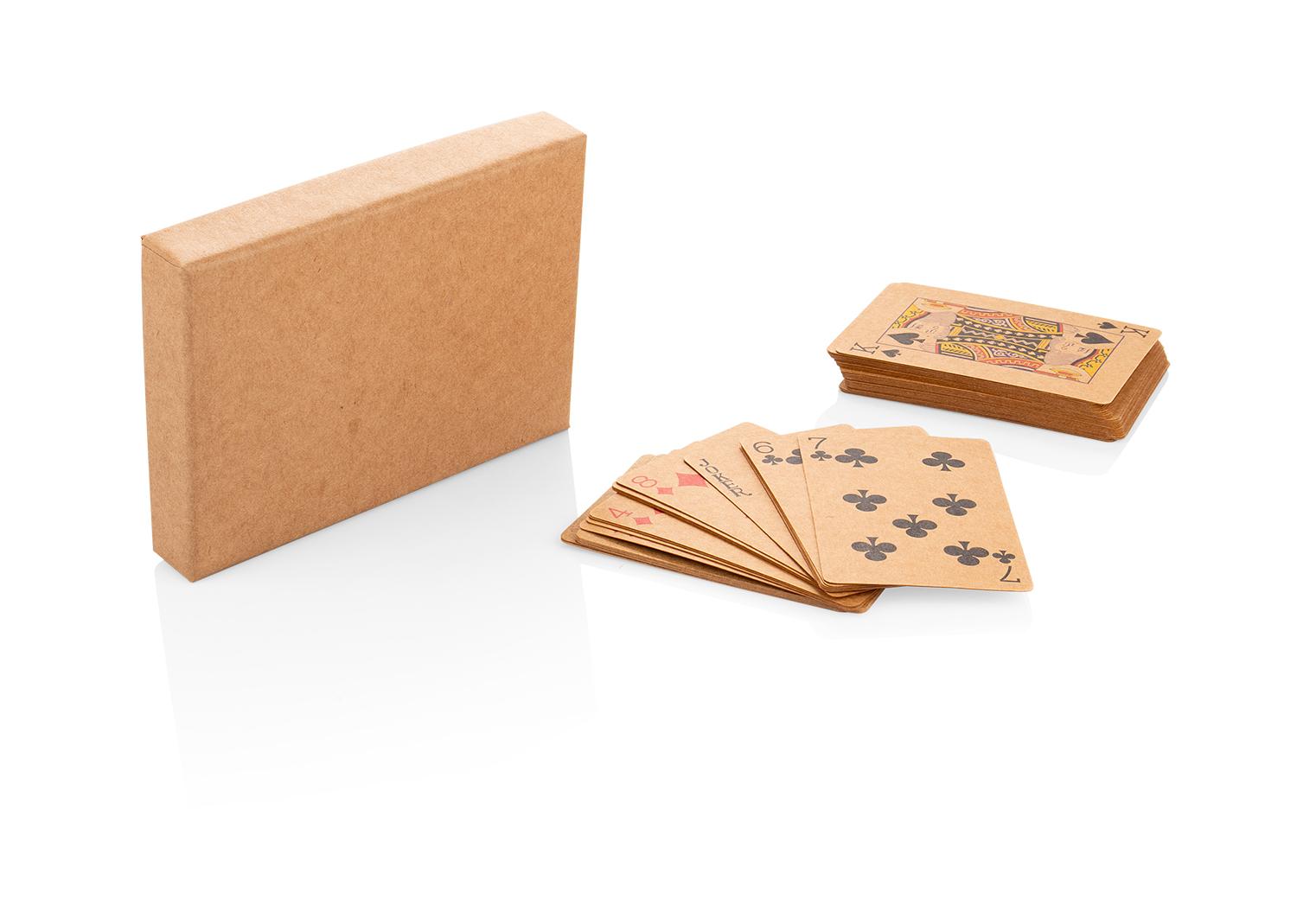 Set de cartas poker Natural miniatura 2