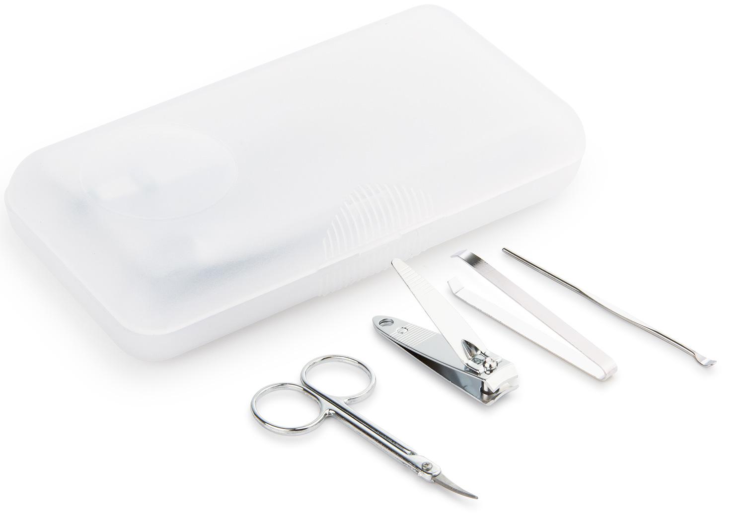 Set manicure case Transparente front