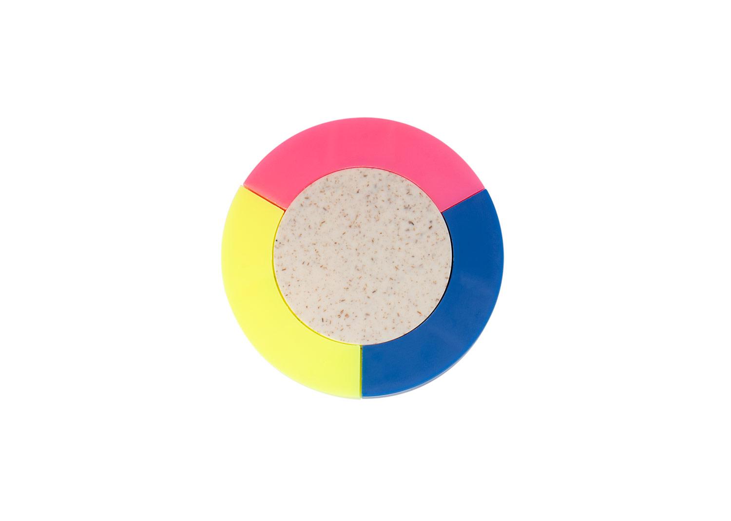 Resaltador round trigo Natural miniatura 3