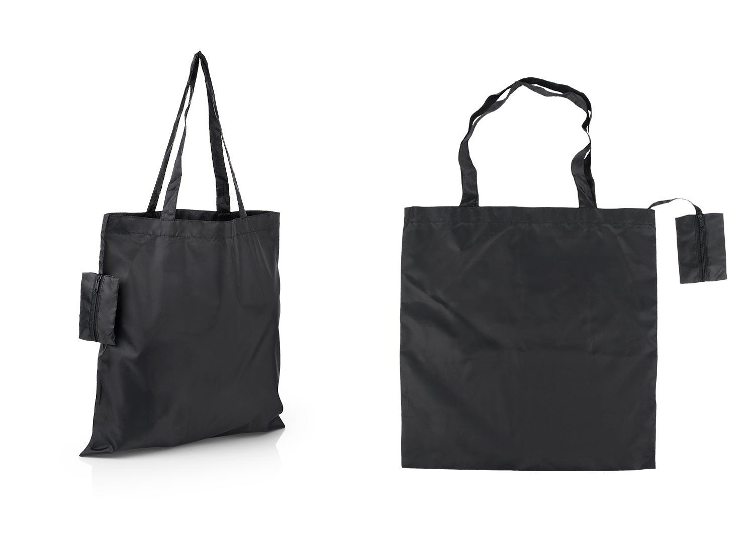 Bolsa plegable galileo Negro miniatura 2