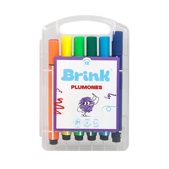 Plumones brink manchones Surtido front