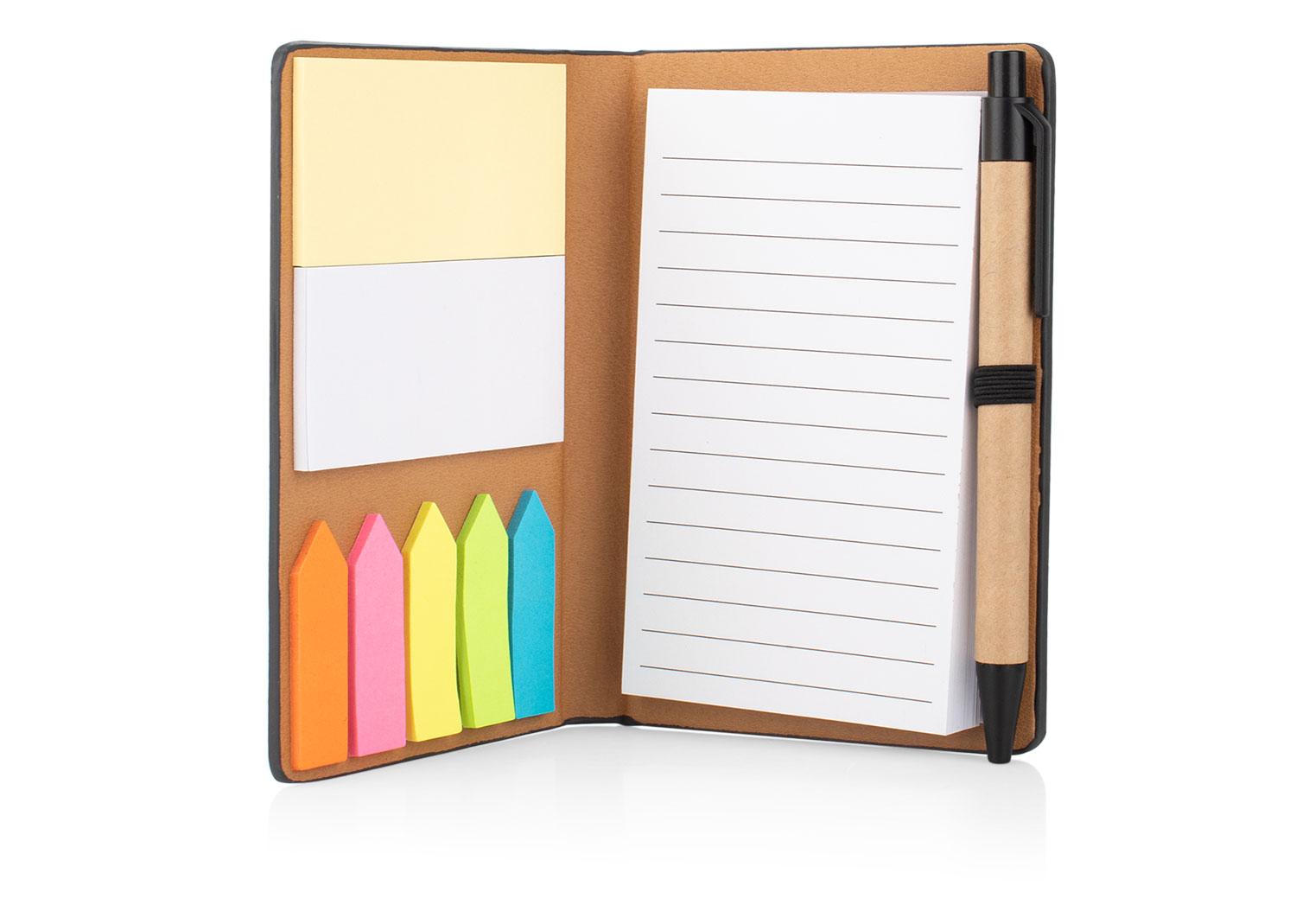 Libreta hawking con bolígrafo Negro miniatura 2