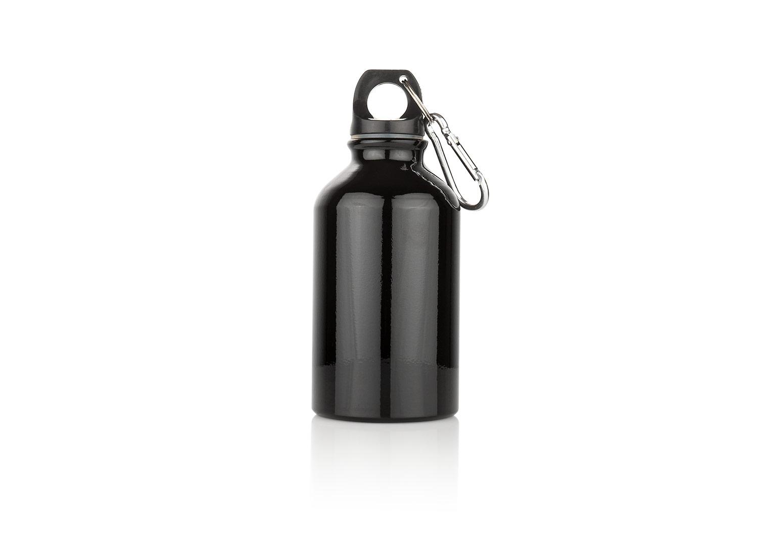 Botella miles mini 350 ml / 12 oz Negro front