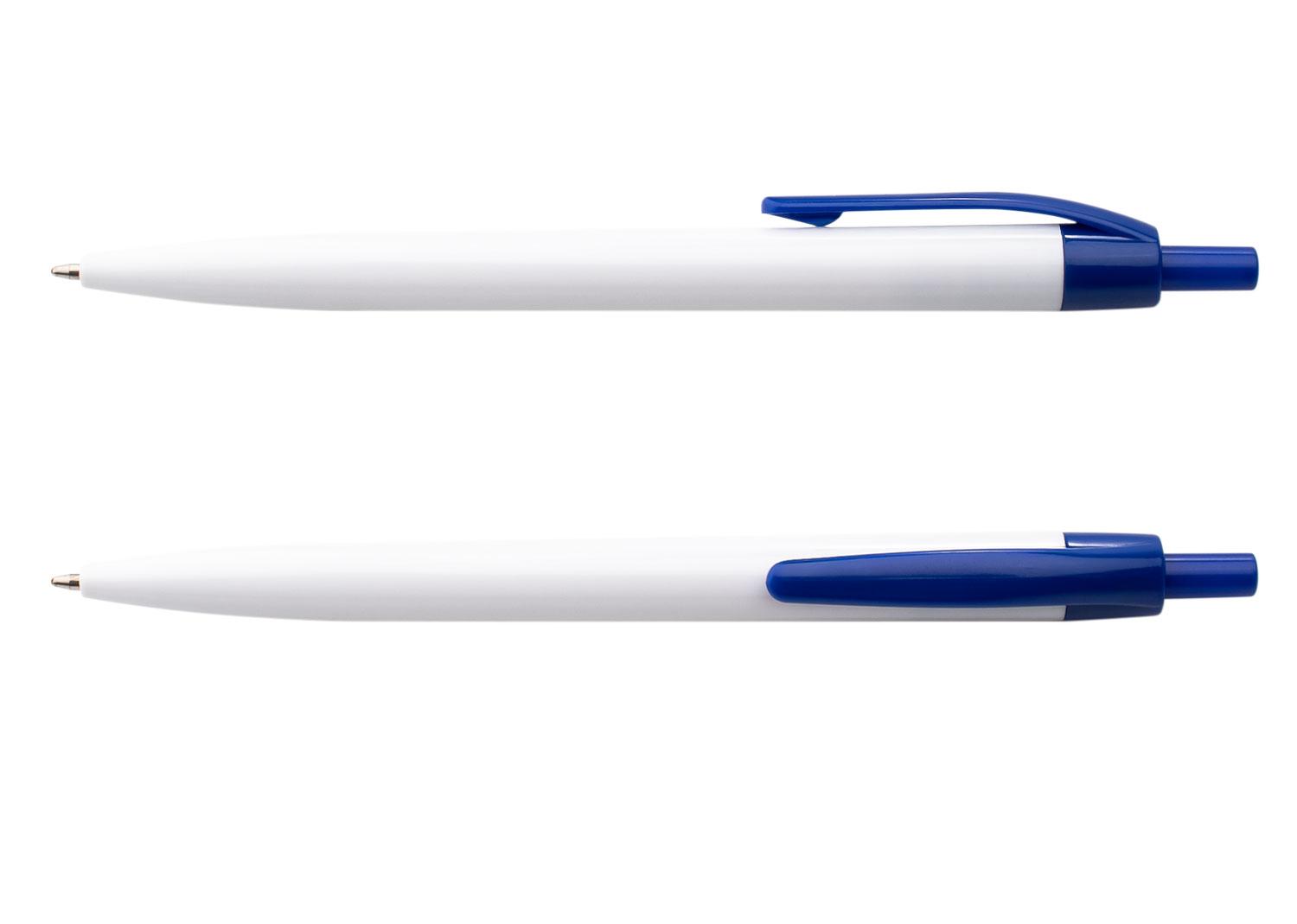 Boligrafo leeds blanco Azul front