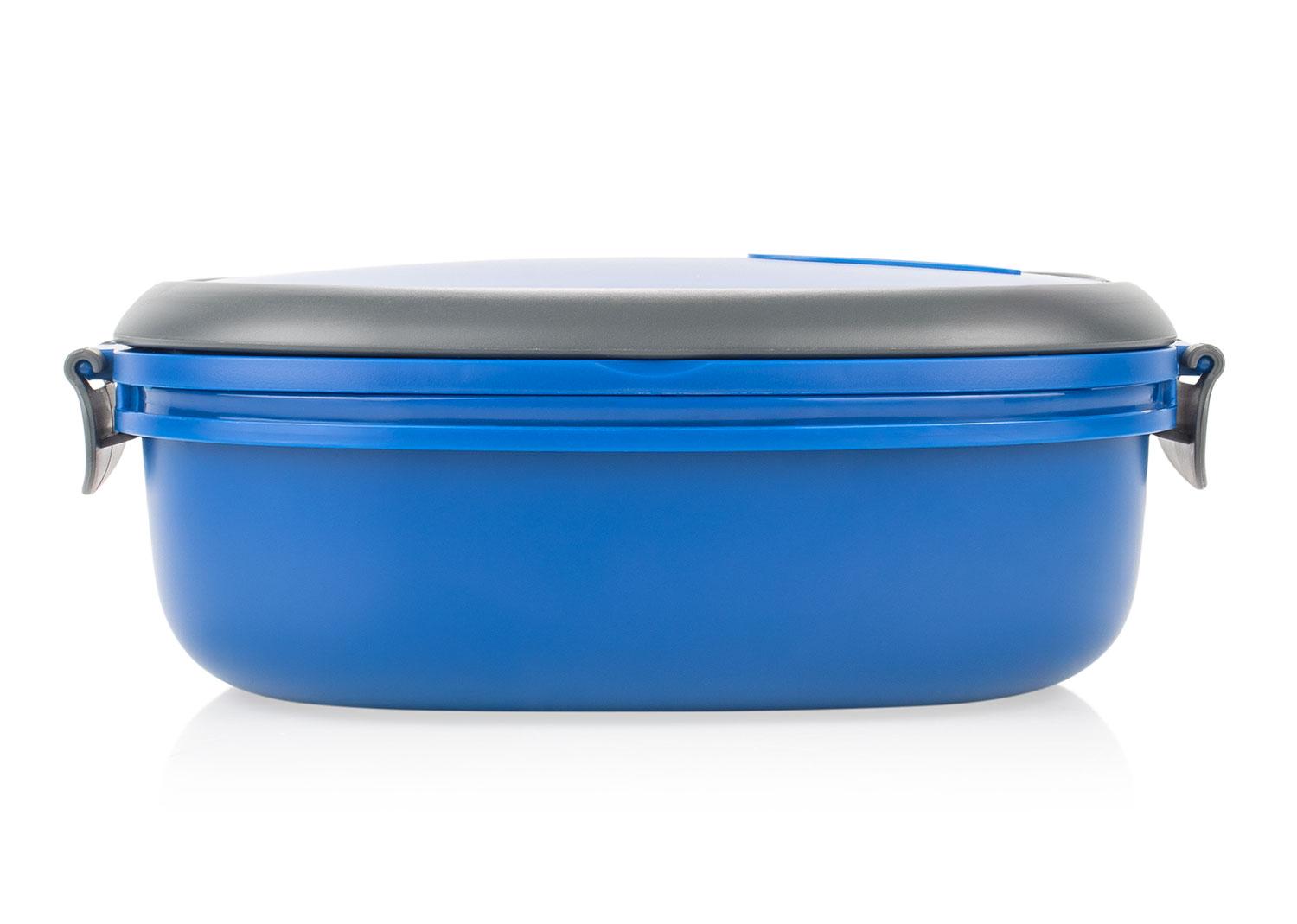 Portacomidas bucatini Azul Oscuro front