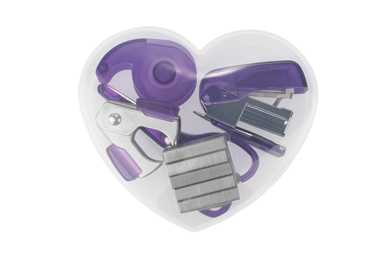 Kit de escritorio hector Morado front