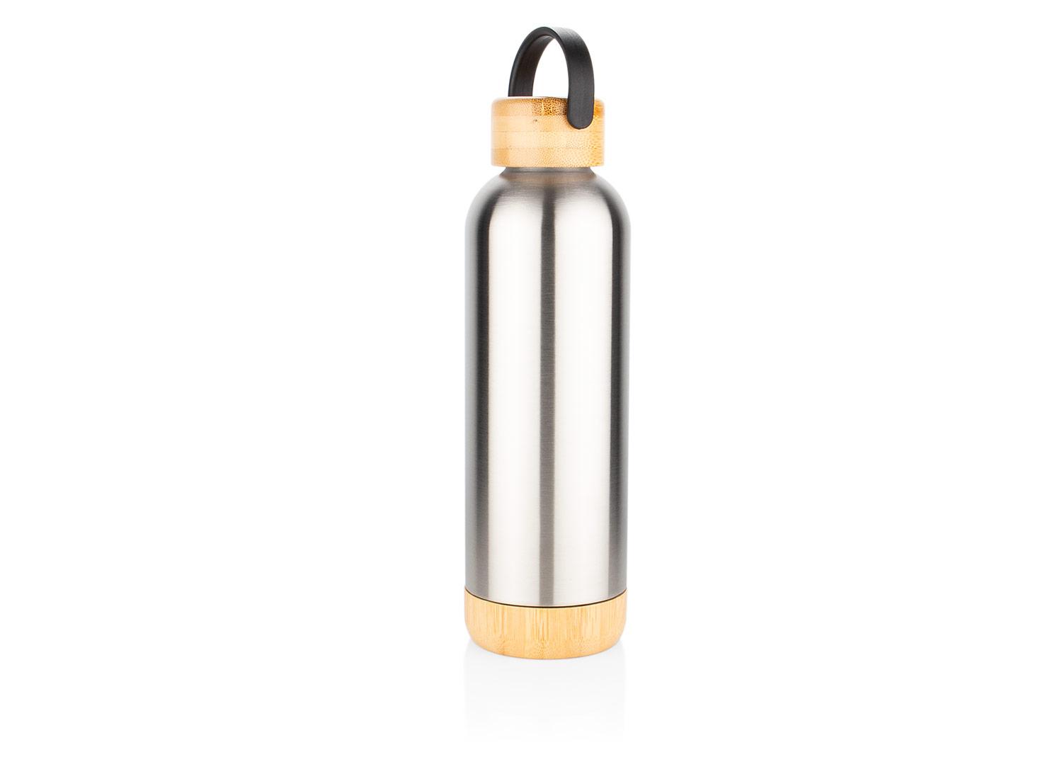 Botella en acero brave 600 ml / 20 oz Plateado front