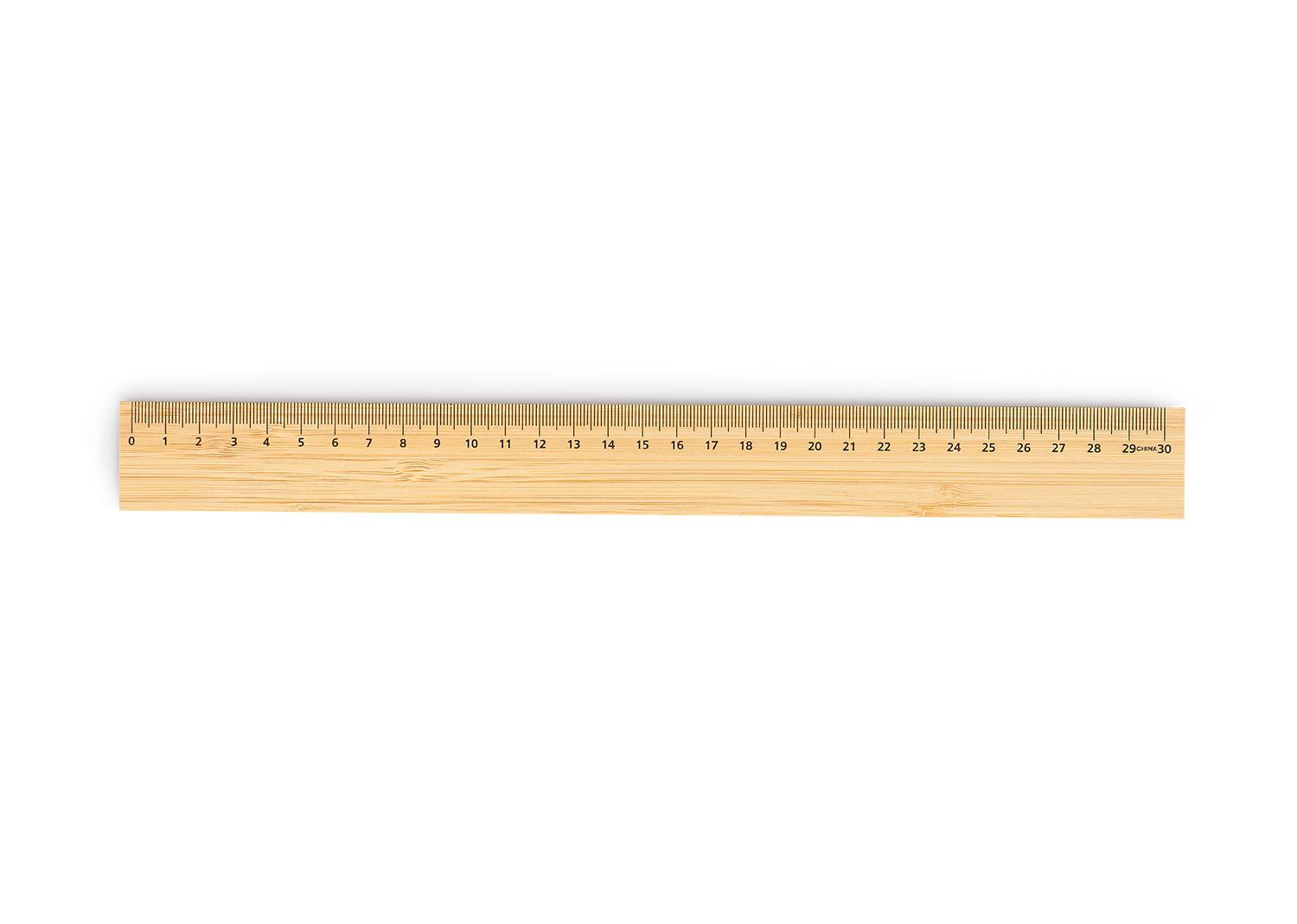 Regla bambú Bambú front