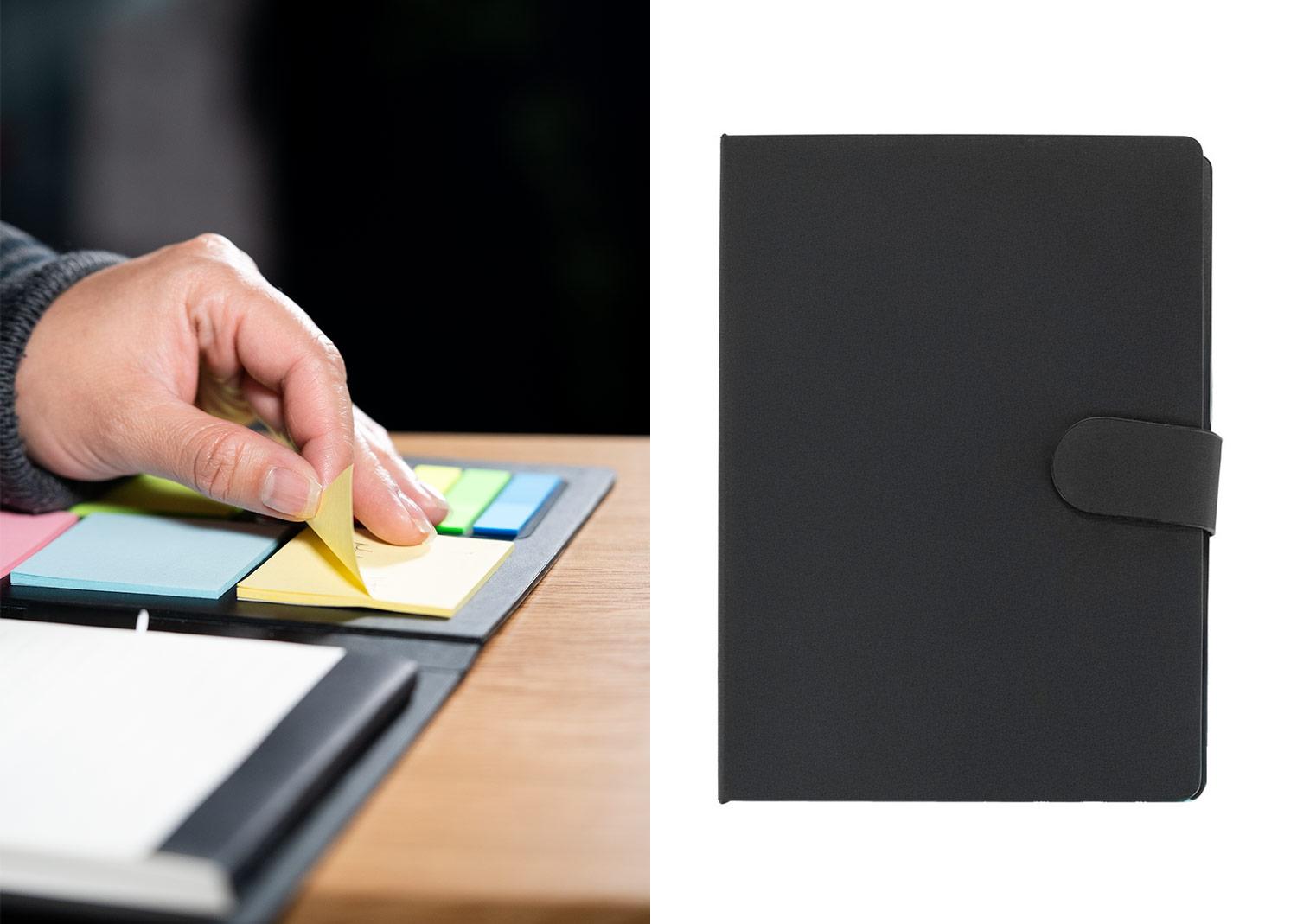 Libreta brooch Negro miniatura 6
