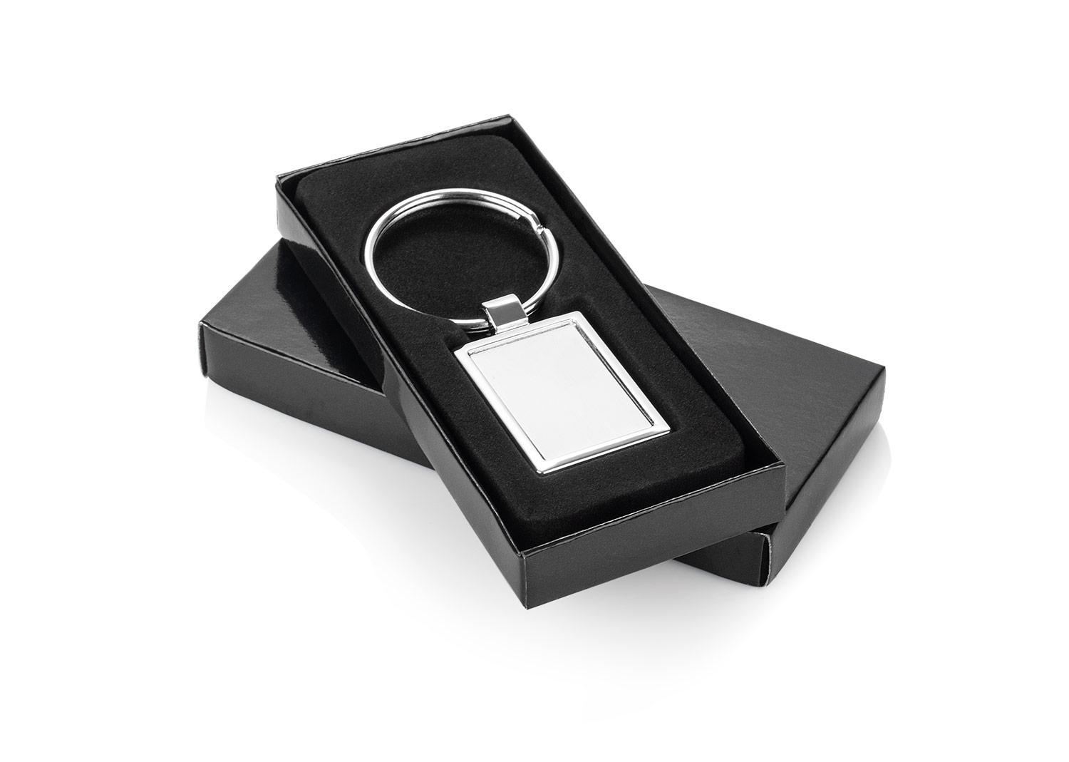 Llavero essent Plateado front