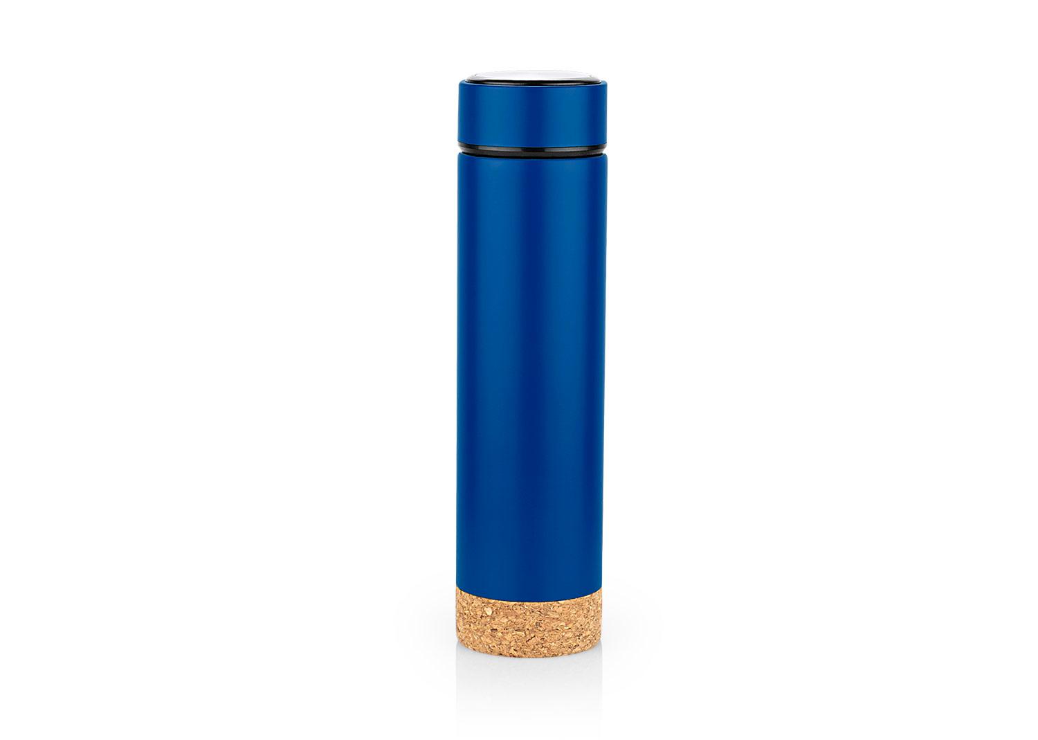 Termo en acero shadow 430 ml / 14 oz Azul Rey front