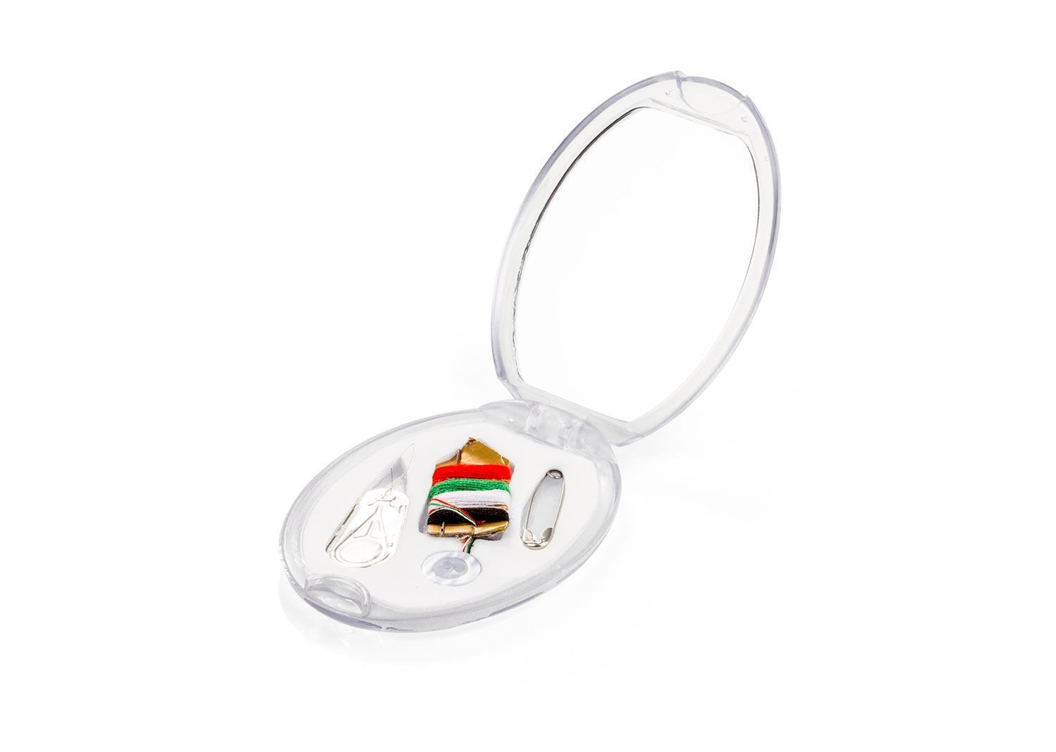 Costurero oval Blanco Traslúcido miniatura 3
