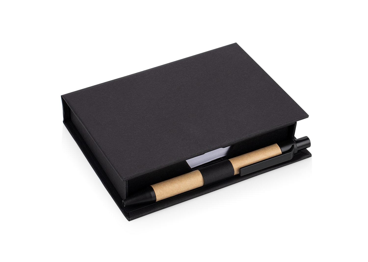 Set de memos complete Negro front