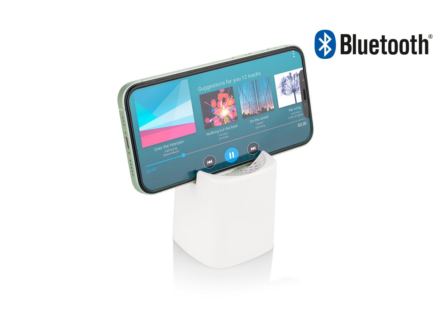 Altavoz rumble Blanco front