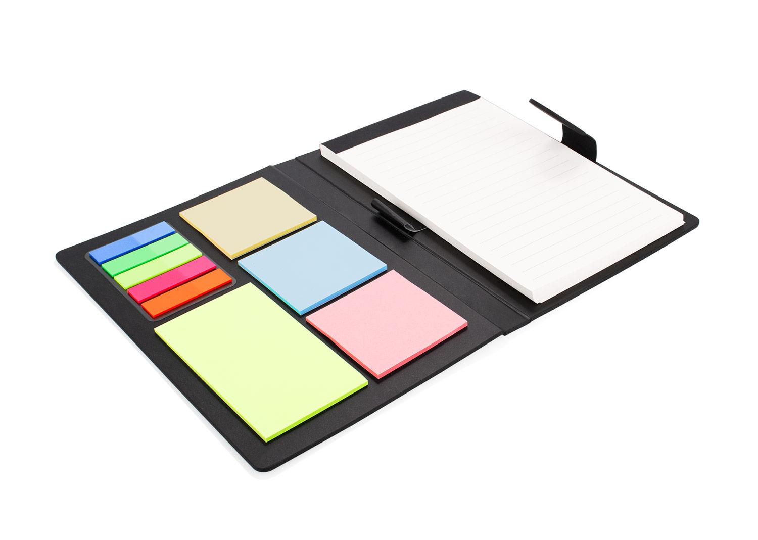 Libreta brooch Negro front