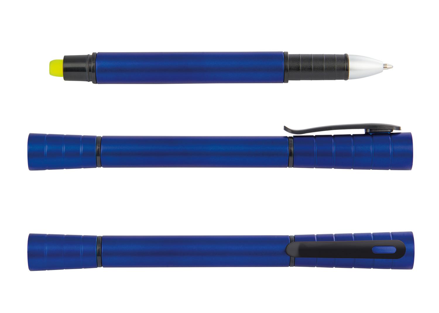 Bolígrafo luxemburgo wax Azul front