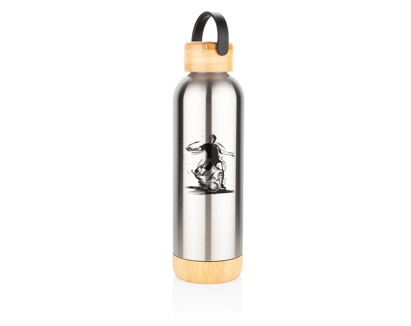 Botella en acero brave 600 ml / 20 oz Plateado miniatura 4