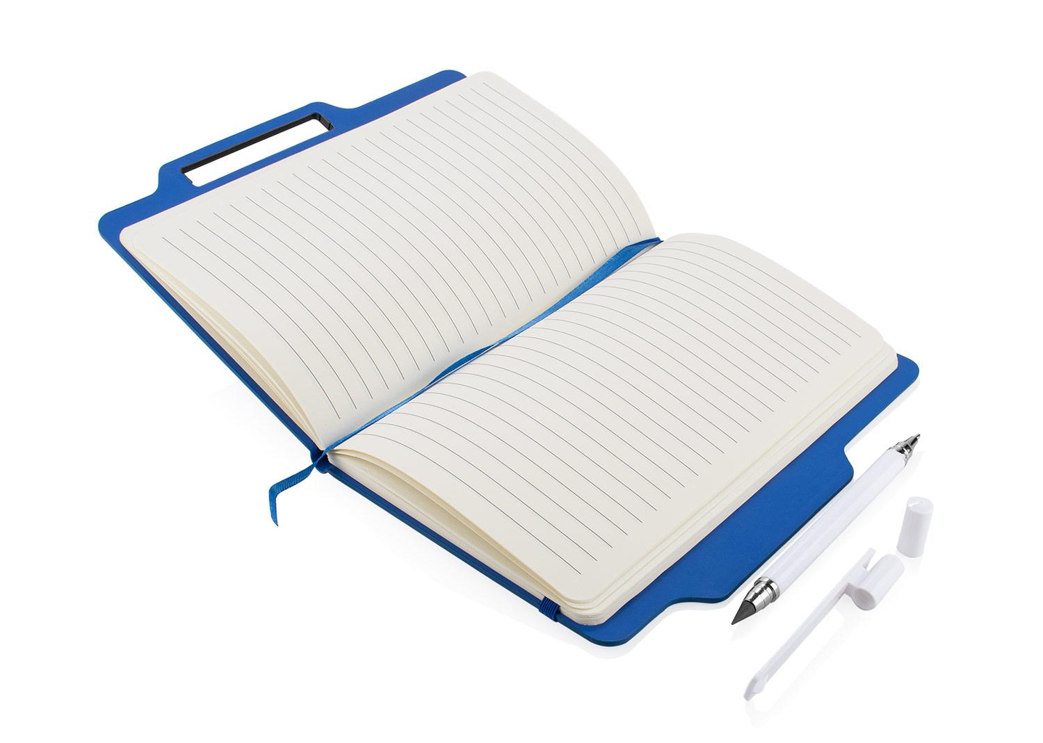 Libreta lamine con bolígrafo Azul Rey miniatura 2