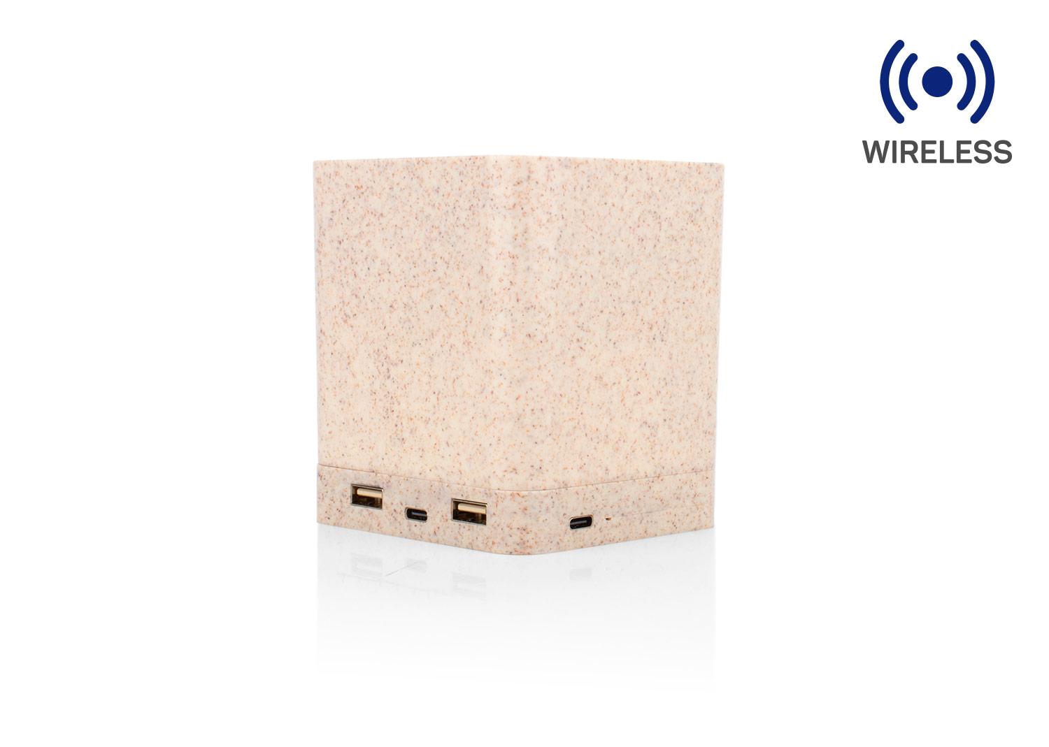 Cargador inalámbrico mold Natural front