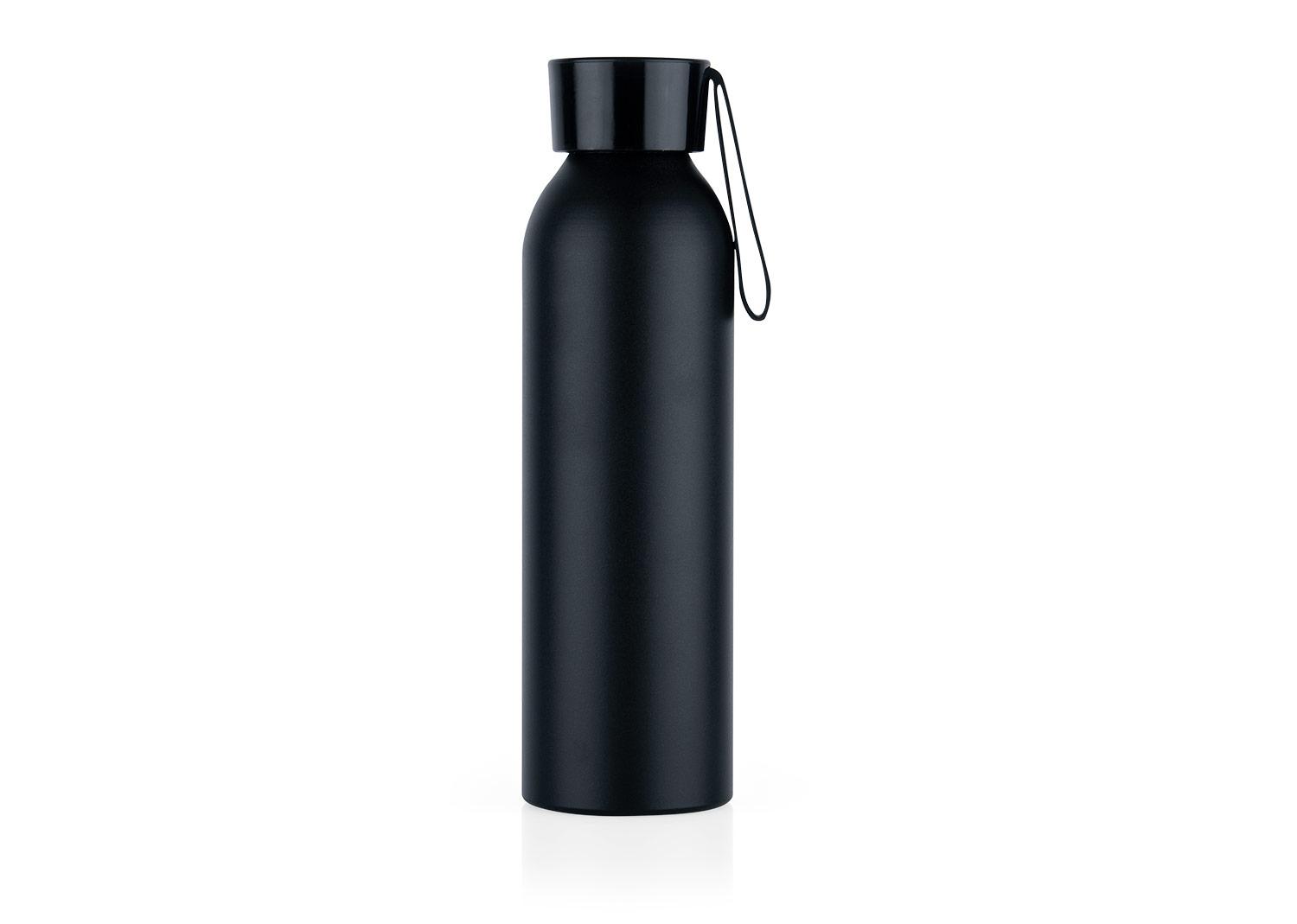 Botella aluminio know 650 ml / 22 oz Negro front