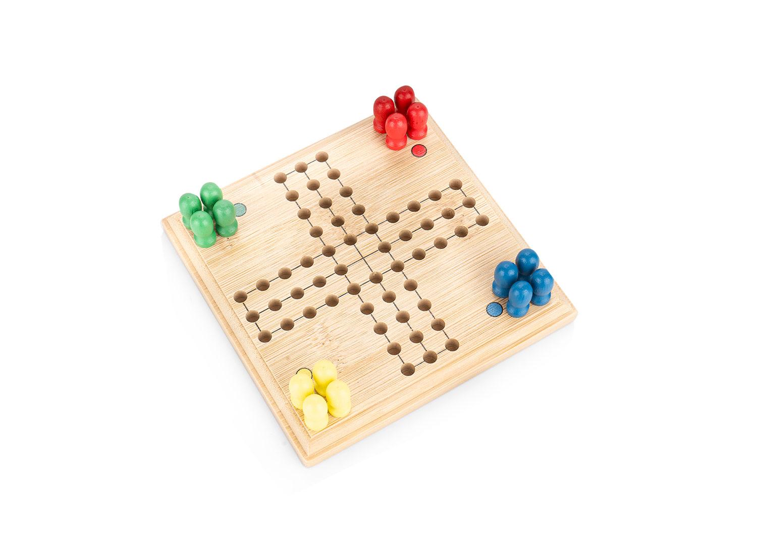 Juego de parchis player Natural miniatura 3