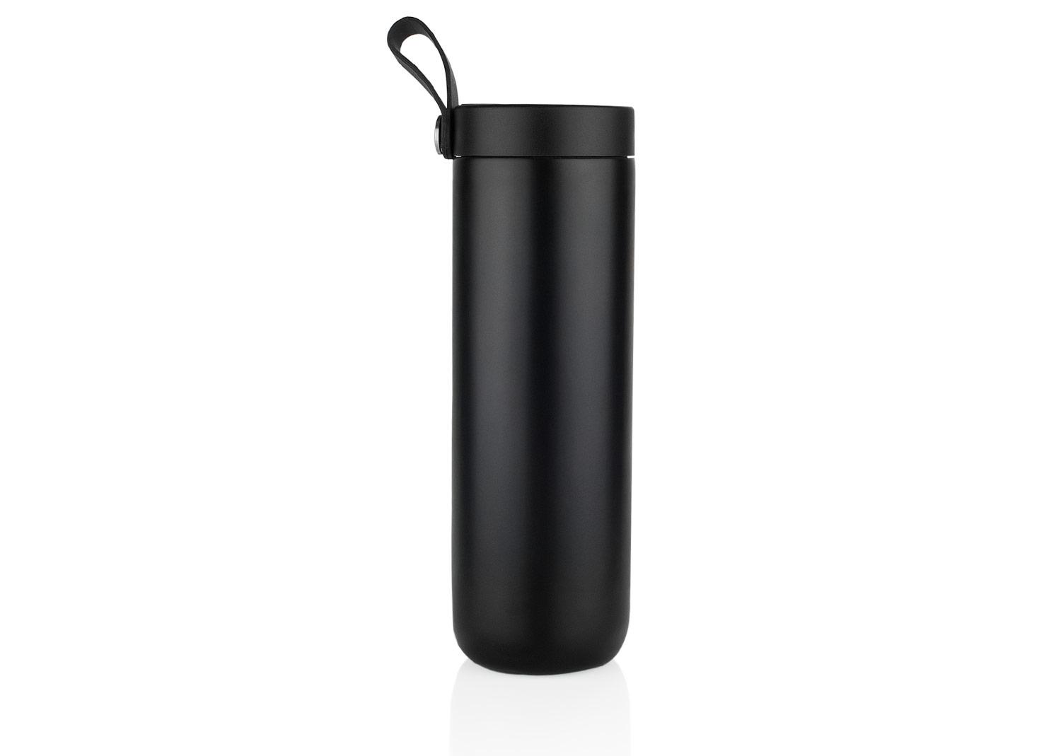 Botella acero inoxidable clio 500 ml / 17 oz Negro front