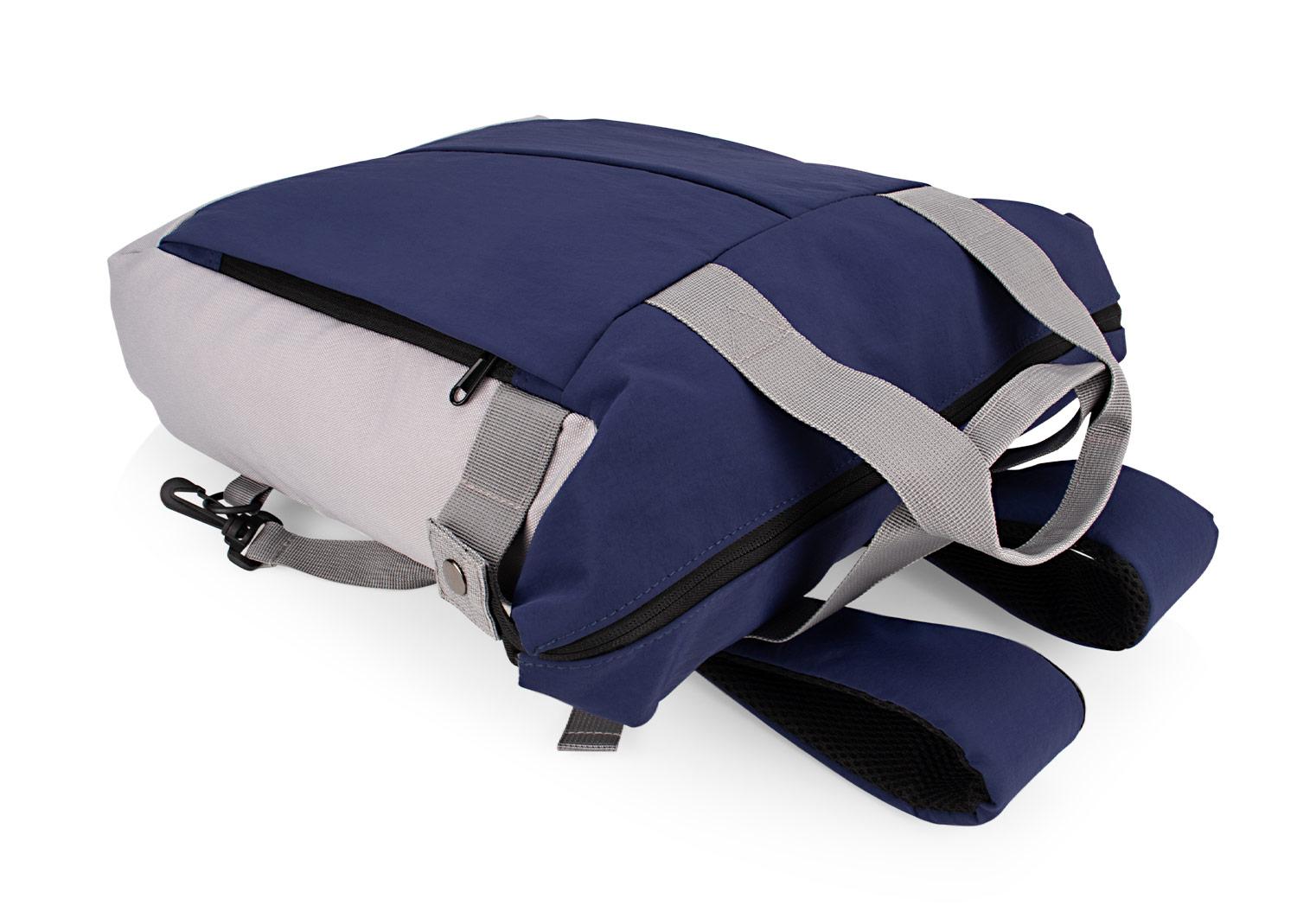 Bolso baggy Azul Oscuro miniatura 3